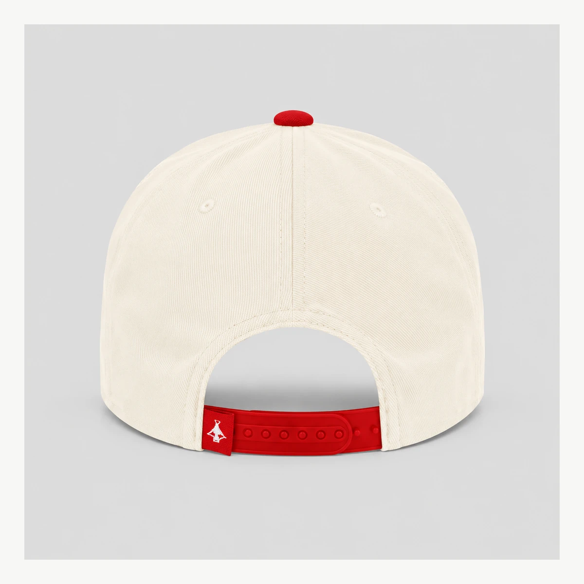 Traa Vision Cap — Cream / Red — alternate view