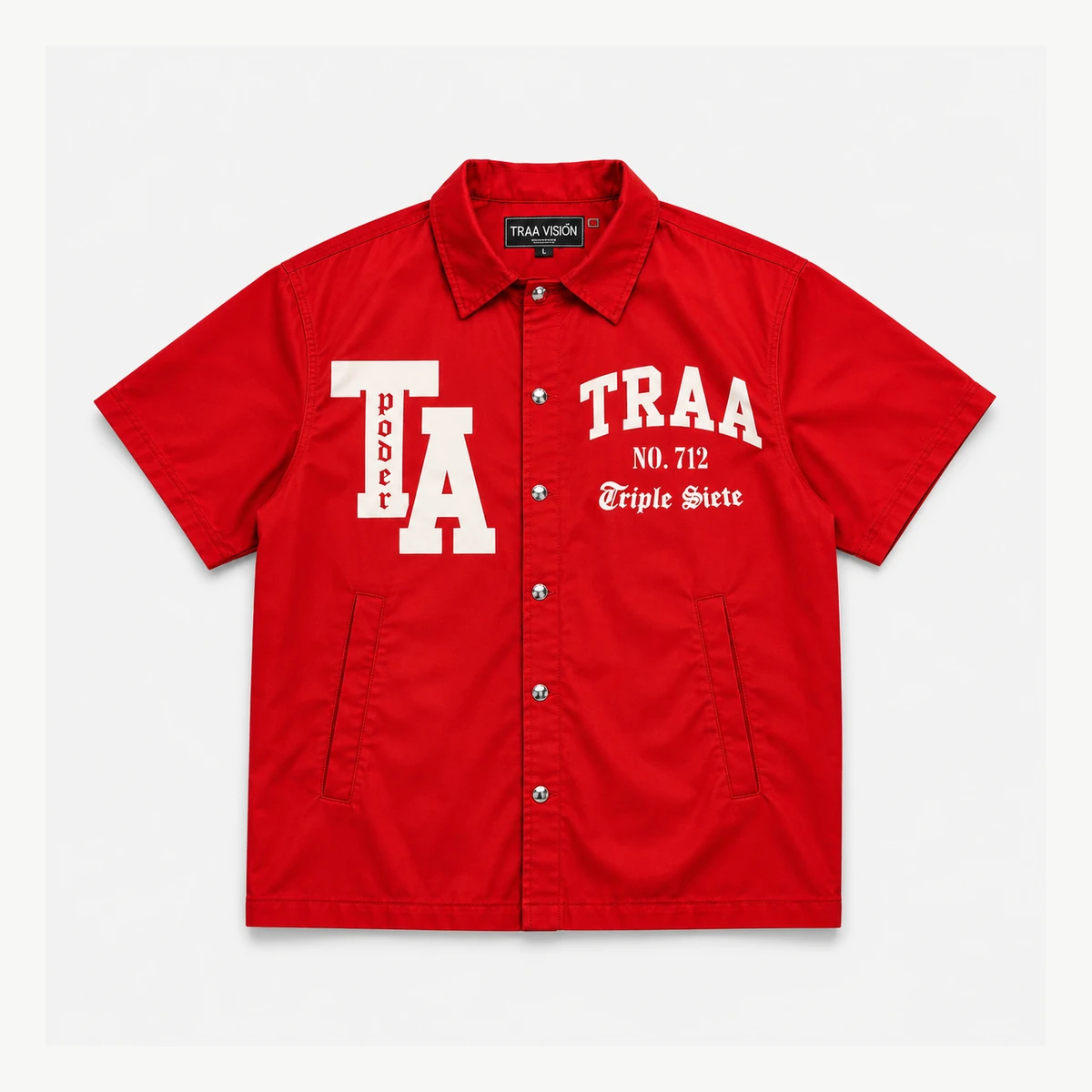 Triple Siete Shirt — Red